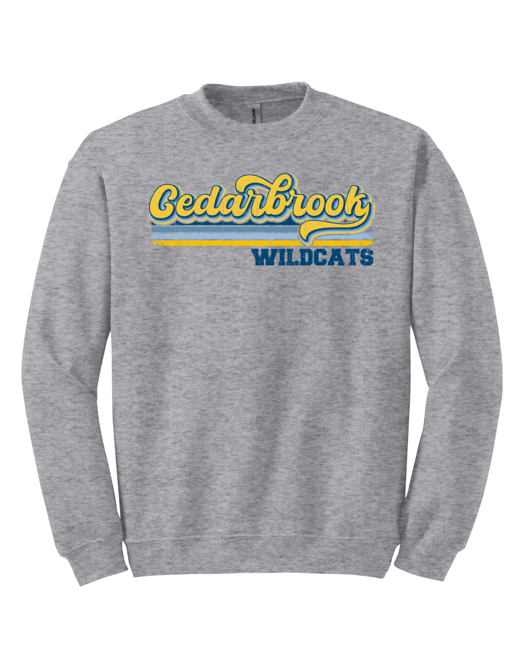 CBKE: Cedarbrook Wildcats on Sweatshirt Options